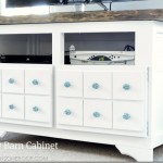 How to build a diy pottery barn inspired media console