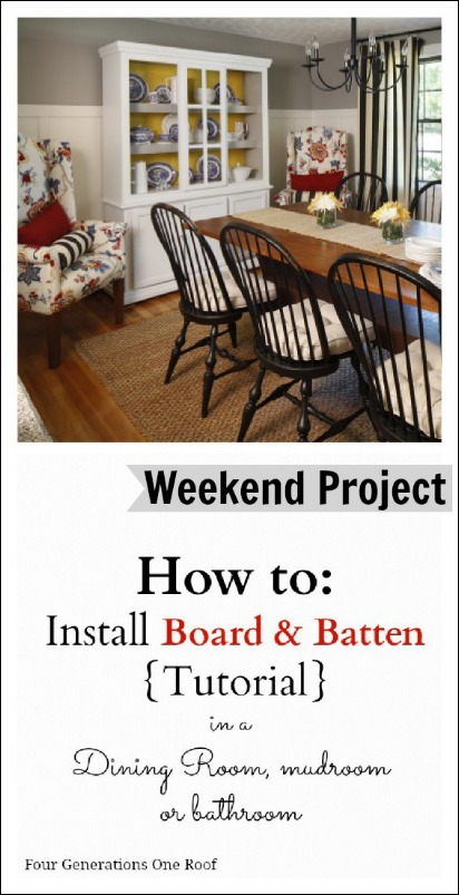 how to install board and batten