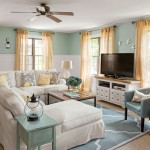 Cottage family room green apples