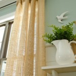 how to make curtains using burlap
