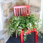 diy chair planter