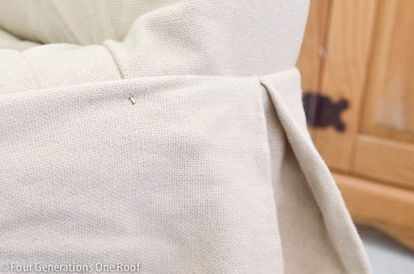 pottery barn white couch slipcover 