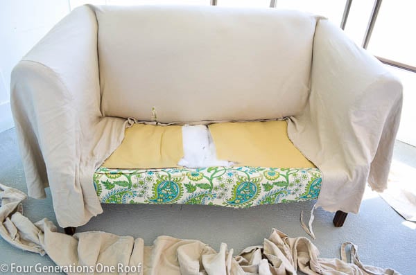 How To Reupholster A Couch The Easy Way