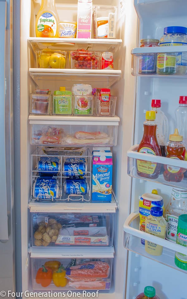 Refrigerator Organization and Tour 