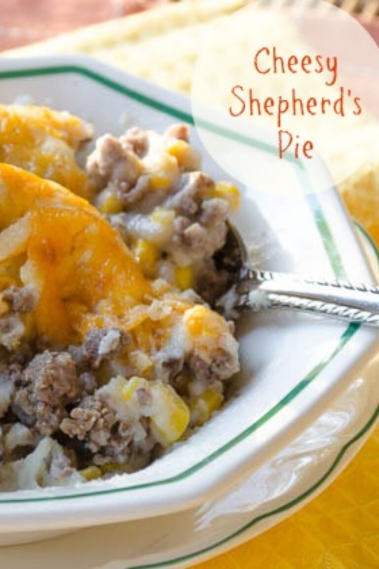 Our Quick Shepherd’s Pie with Cheese (Cheddar Only)