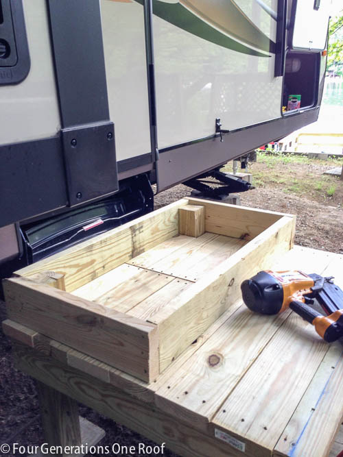 How To Build RV Steps  Four Generations One Roof