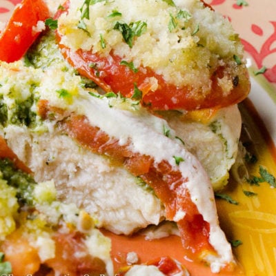 . Quick and easy way to spice up boring chicken.