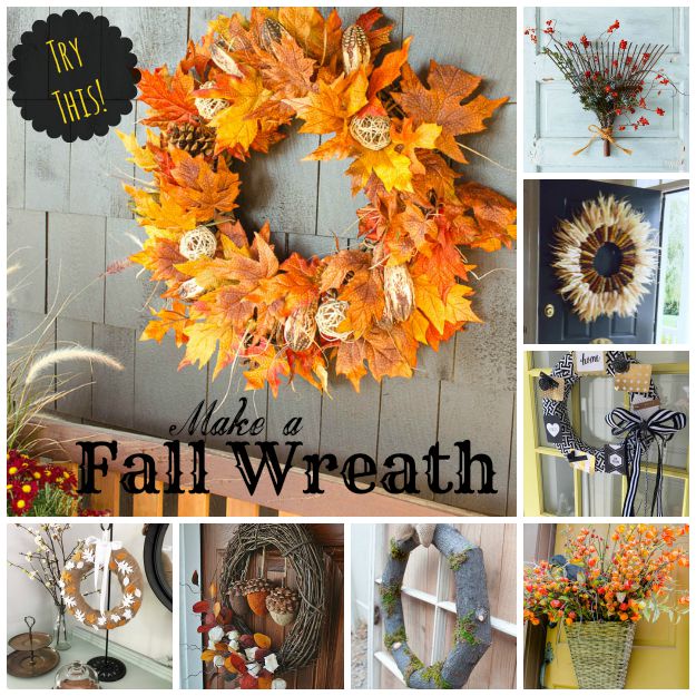 TRY THIS! 12 Ways to Make a Fall Wreath