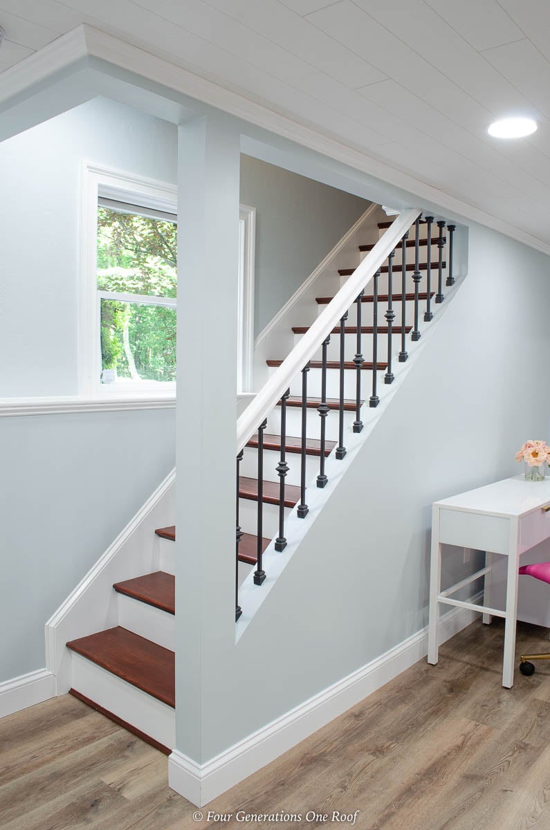 4 Options for Finishing Basement Stairs