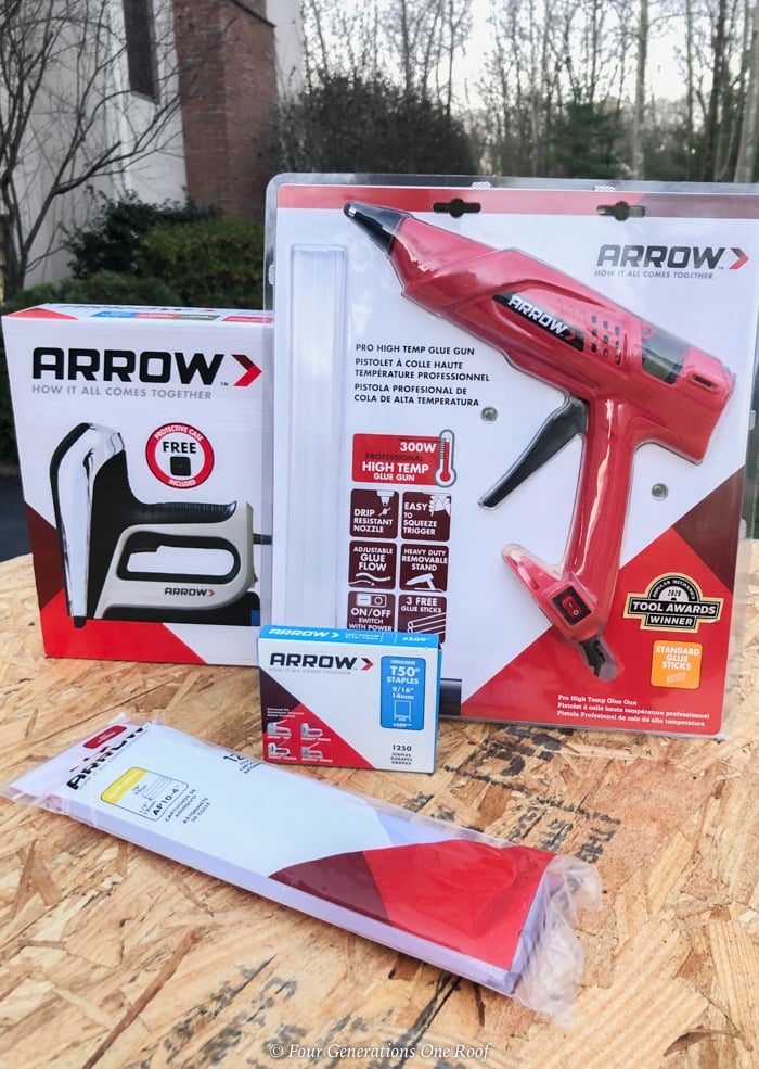 Arrow Fastener glue gun and stapler
