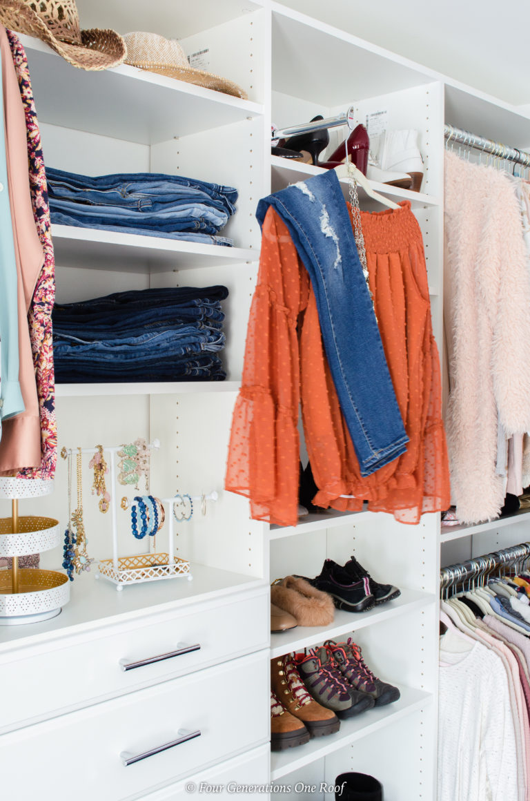 How To Turn A Spare Room Into A Closet | Four Generations One Roof