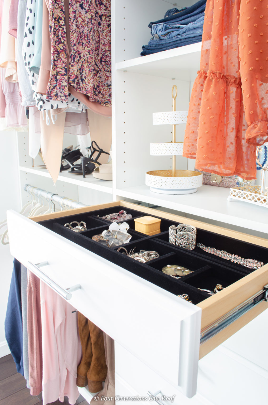 How To Turn A Spare Room Into A Closet | Four Generations One Roof