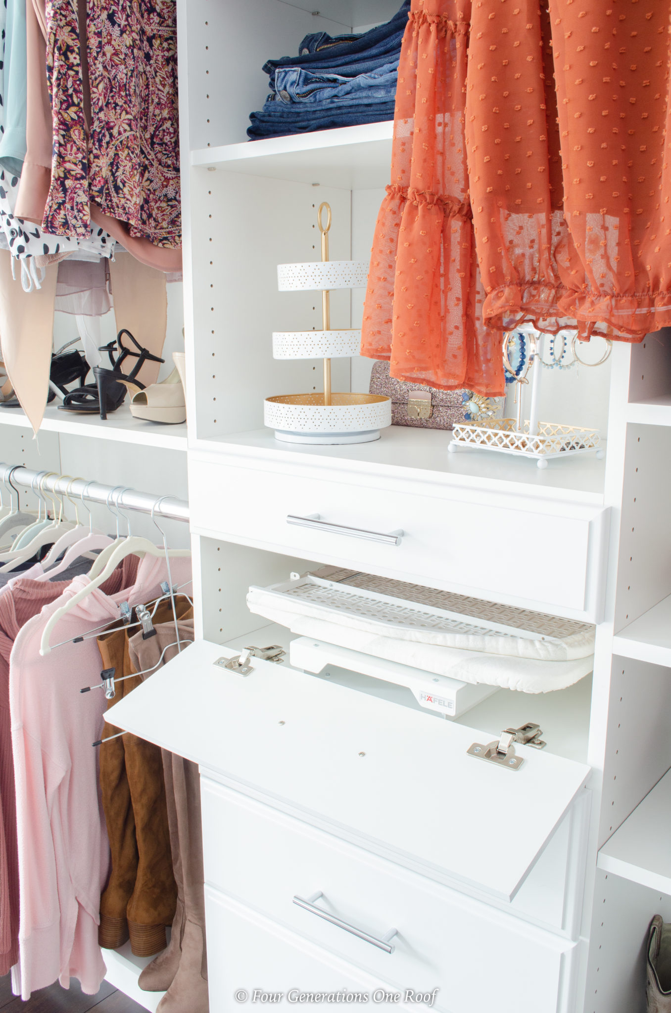 How To Turn A Spare Room Into A Closet | Four Generations One Roof