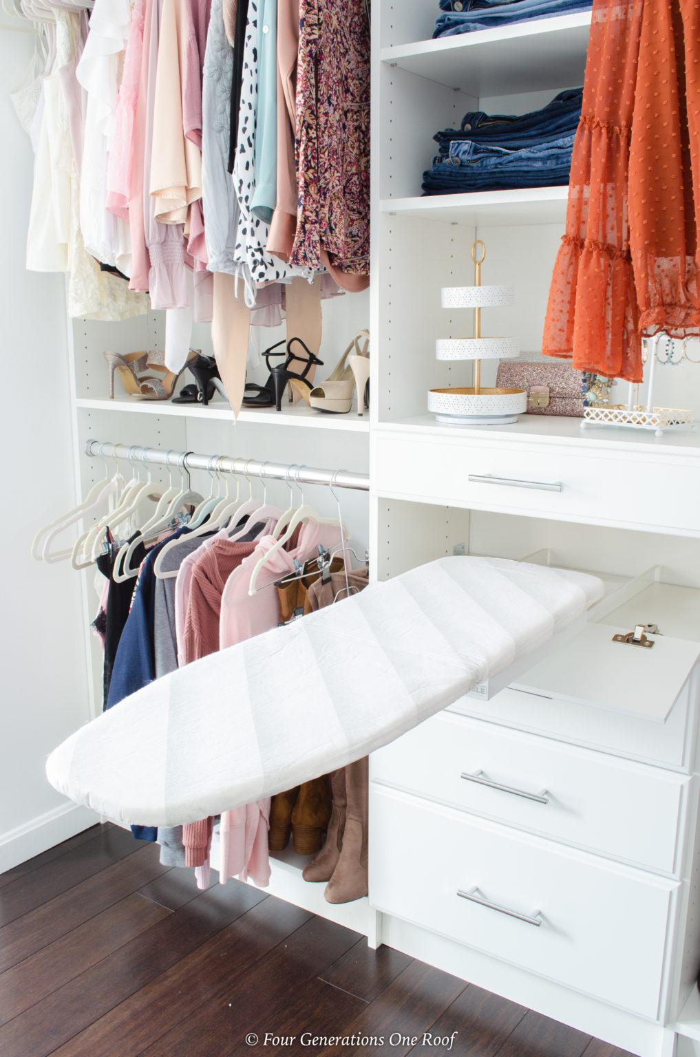 How To Turn A Spare Room Into A Closet | Four Generations One Roof