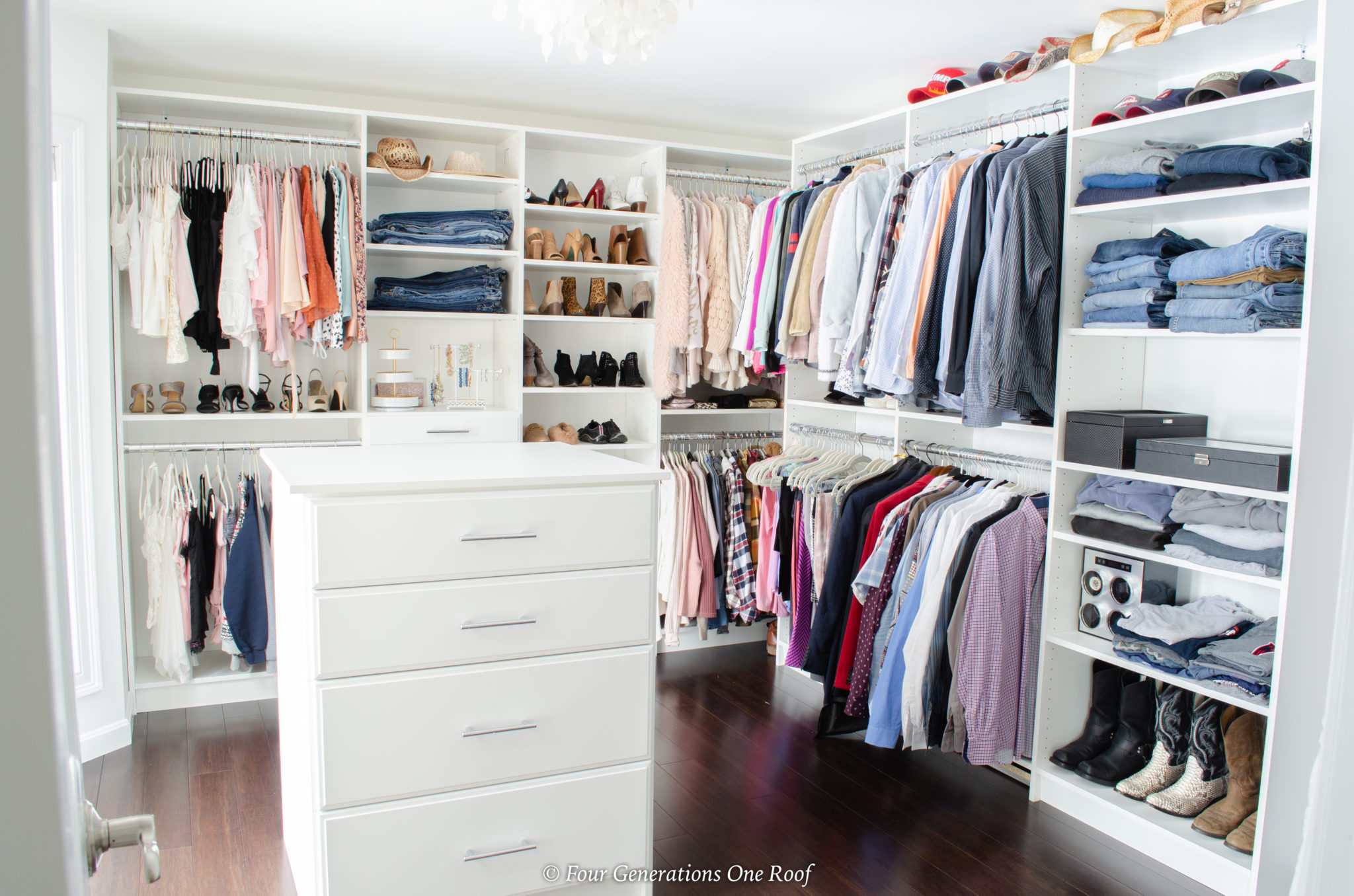How To Turn A Spare Room Into A Closet | Four Generations One Roof
