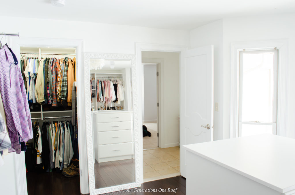 How To Turn A Spare Room Into A Closet | Four Generations One Roof
