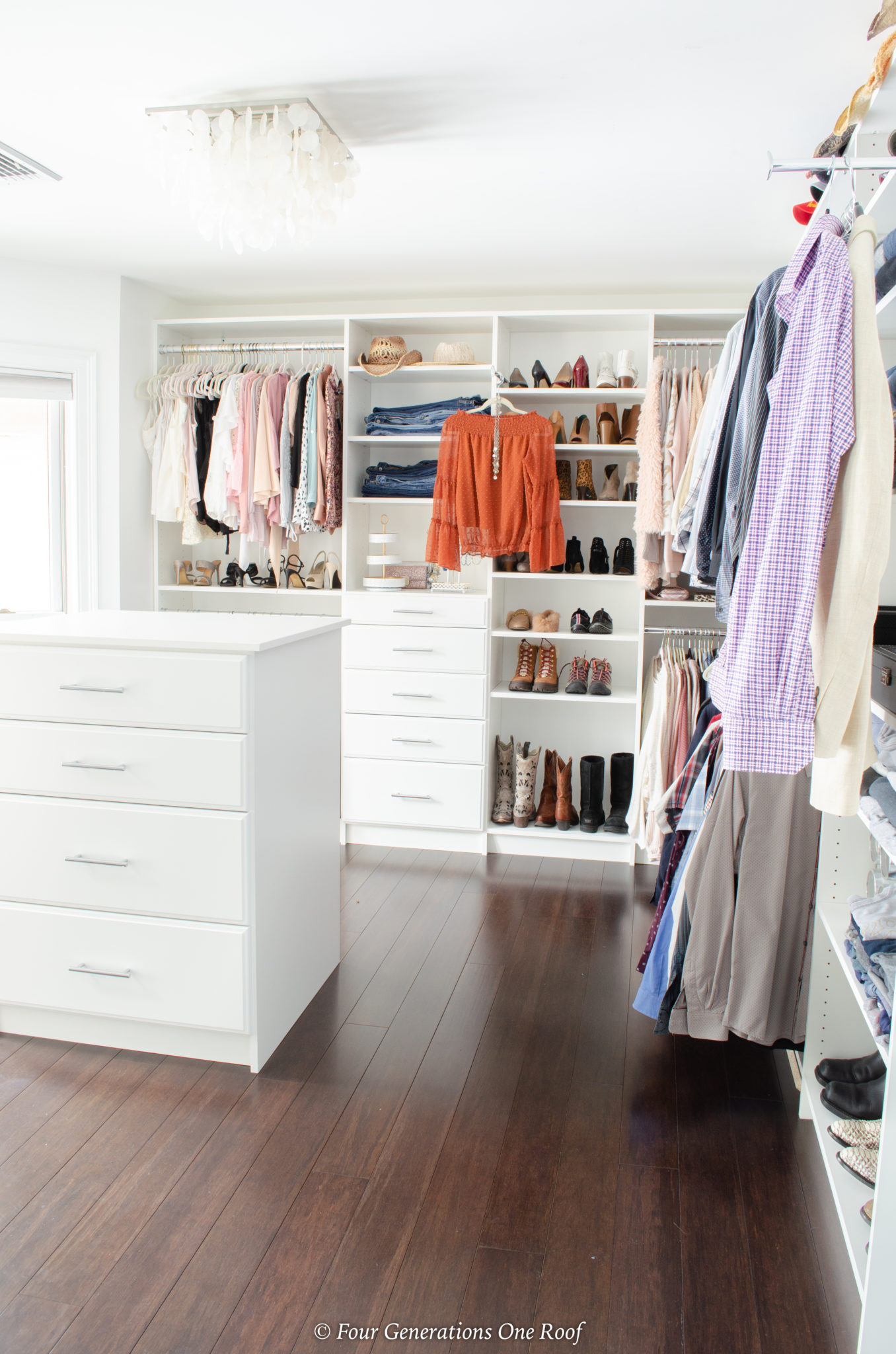 How To Turn A Spare Room Into A Closet | Four Generations One Roof