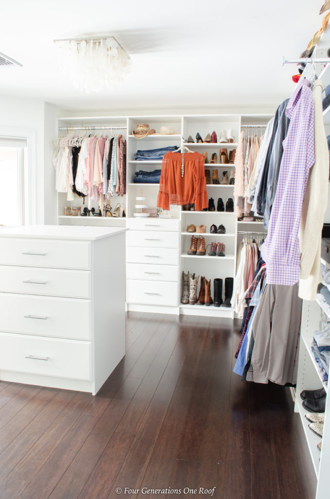 How To Turn A Spare Room Into A Closet | Four Generations One Roof