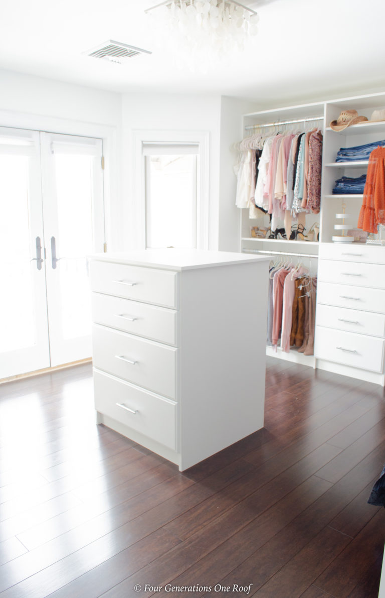 How To Turn A Spare Room Into A Closet | Four Generations One Roof