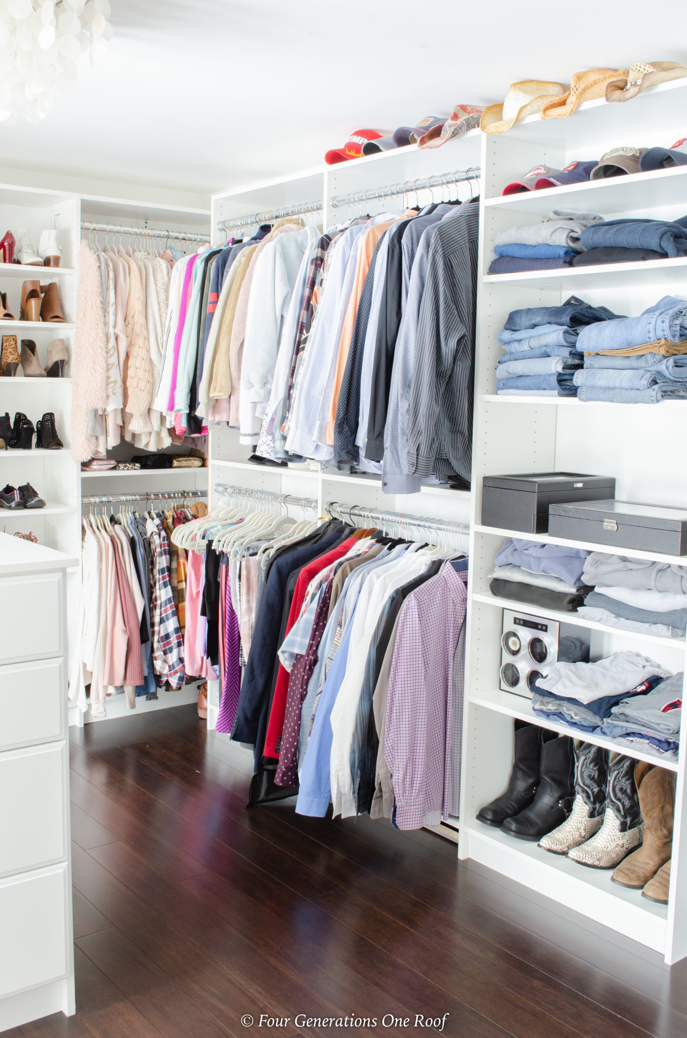 How To Turn A Spare Room Into A Closet | Four Generations One Roof