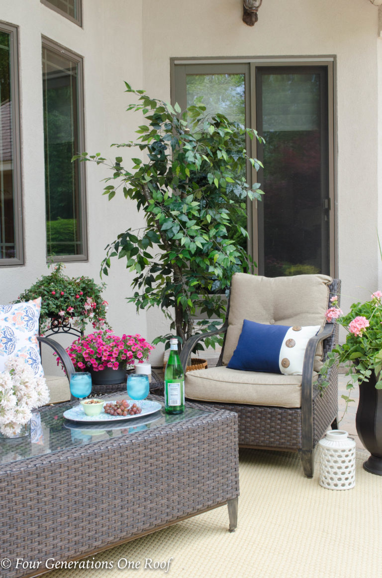 Resort Patio Ideas {Easy DIY}