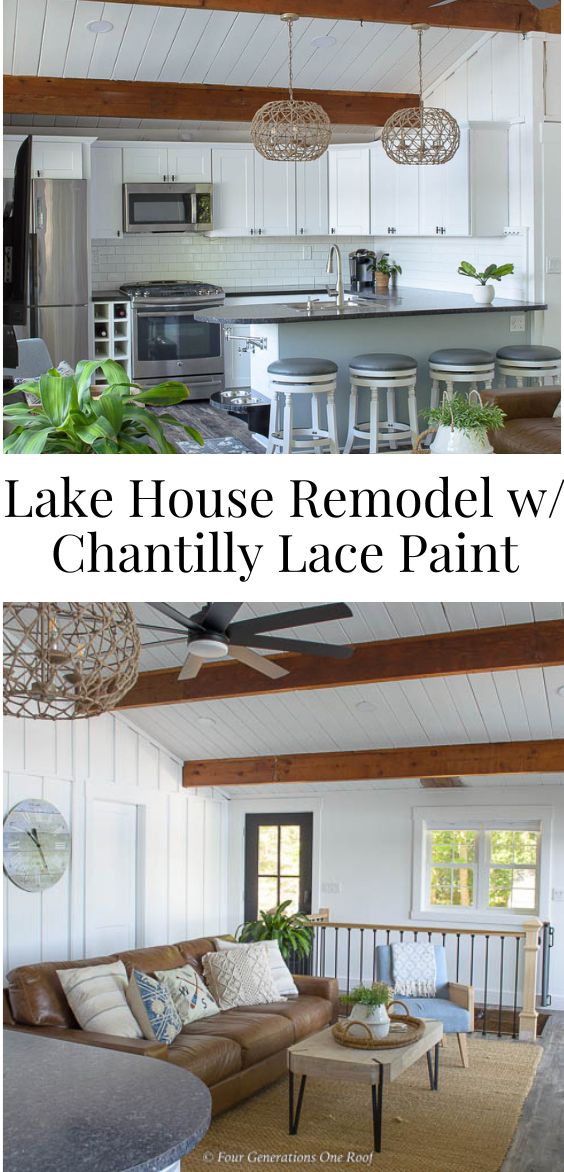 Living Room Remodel by Removing Wall | Four Generations One