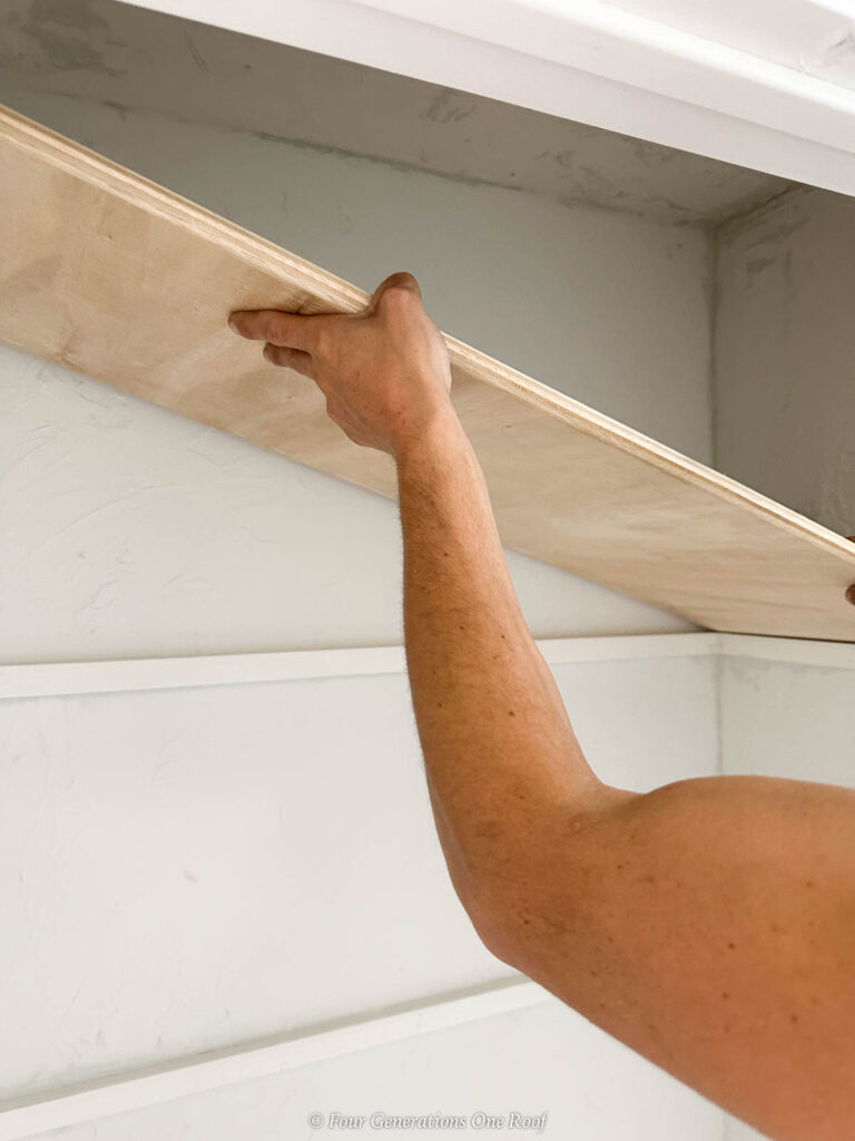 How To Build Closet Shelves | Four Generations One Roof