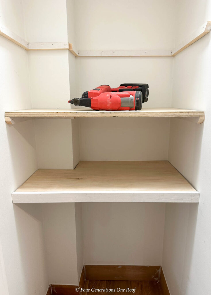 How To Build Closet Shelves | Four Generations One Roof
