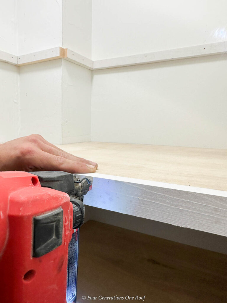 How To Build Closet Shelves | Four Generations One Roof