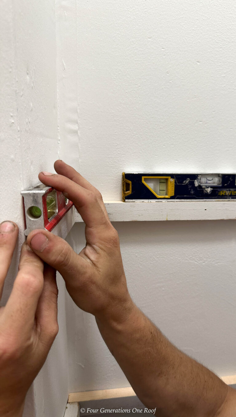 How To Build Closet Shelves | Four Generations One Roof