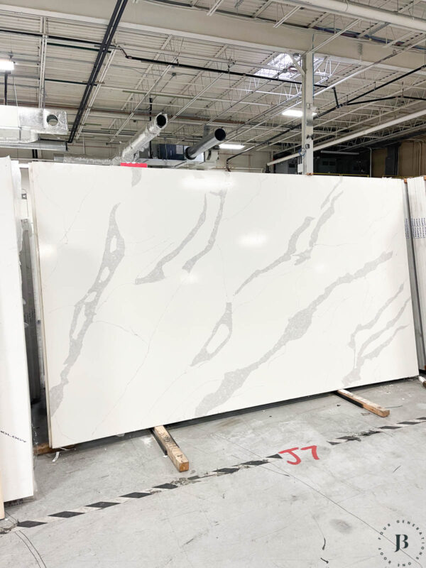 Calacatta quartz countertops | Four Generations One Roof