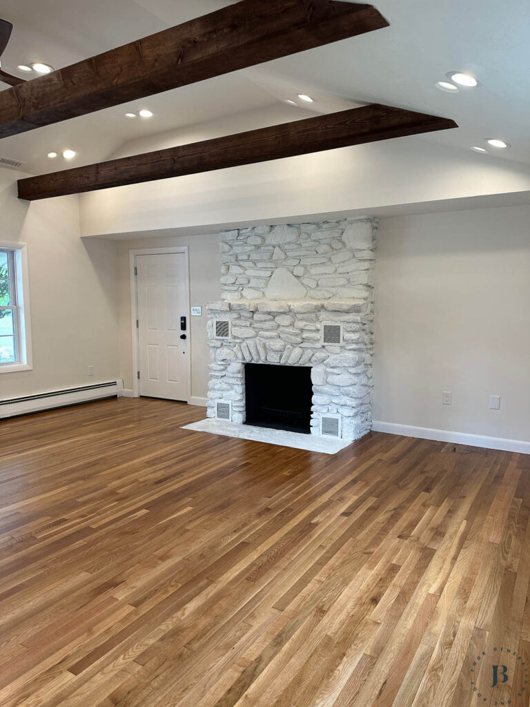 DIY Fireplace Makeover | Four Generations One Roof