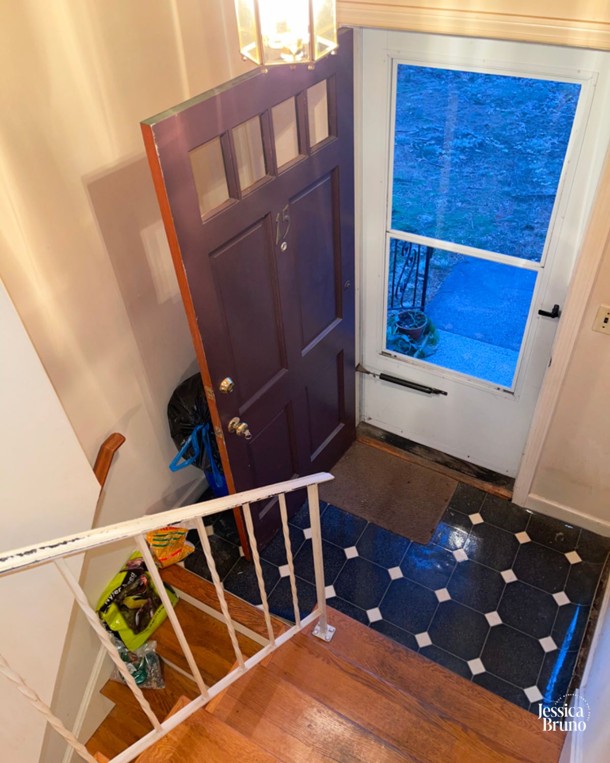 split level front door ideas 