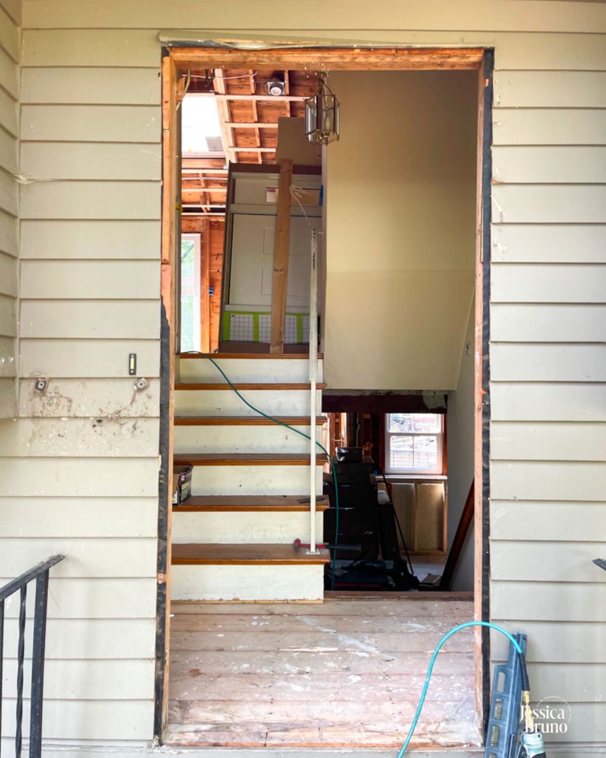 split level front door ideas , enlarge the opening 