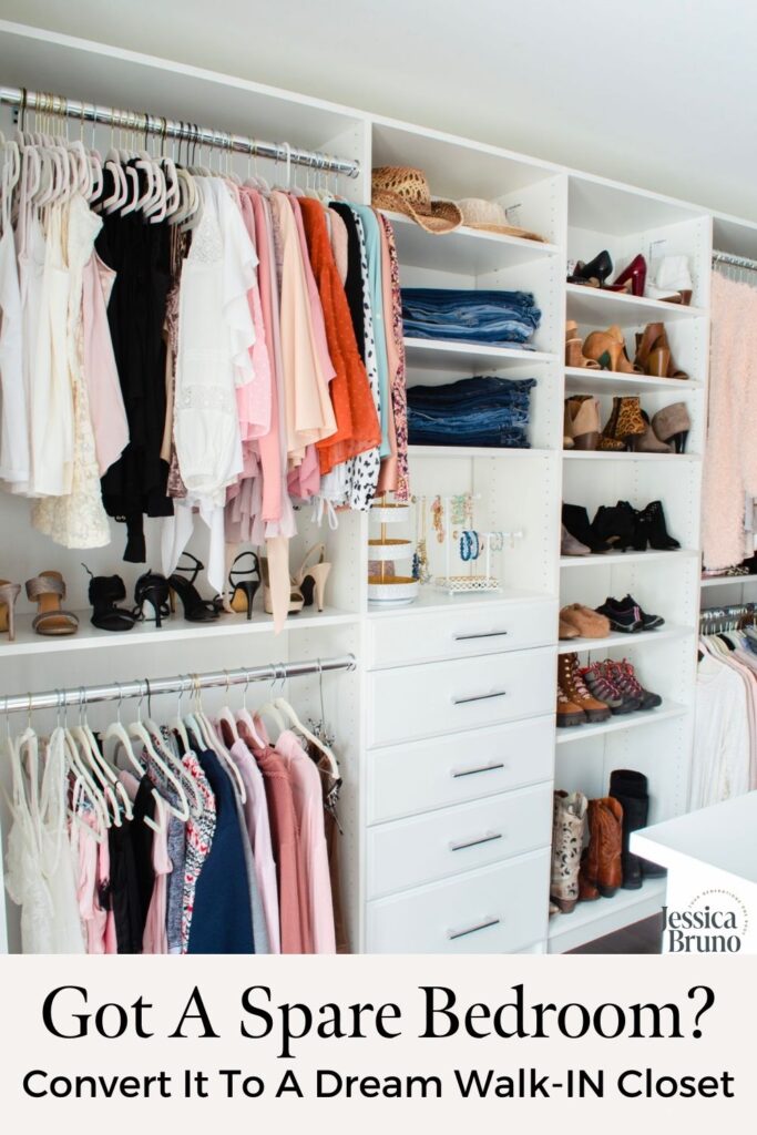 How To Turn A Spare Room Into A Closet | Four Generations One Roof