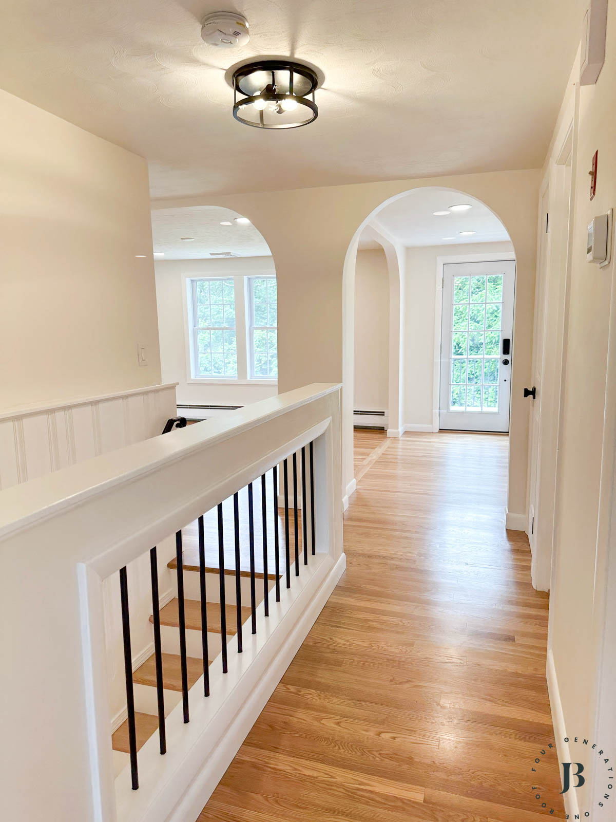 basement stair makeover