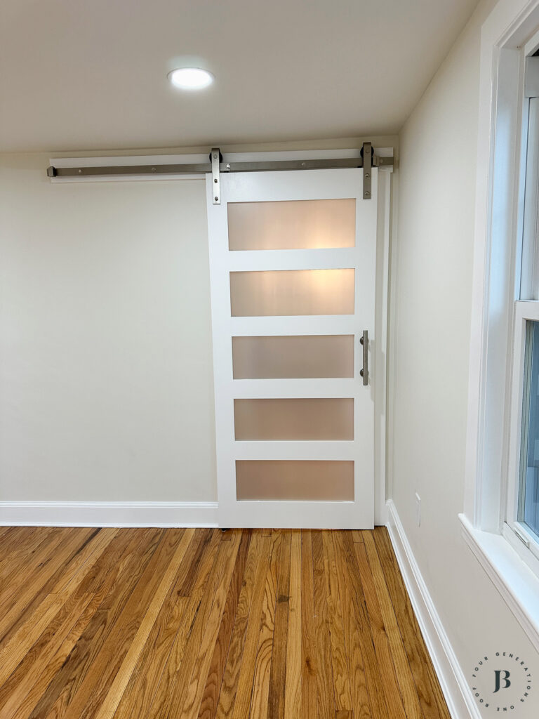 Master Bathroom Door Ideas | Four Generations One Roof