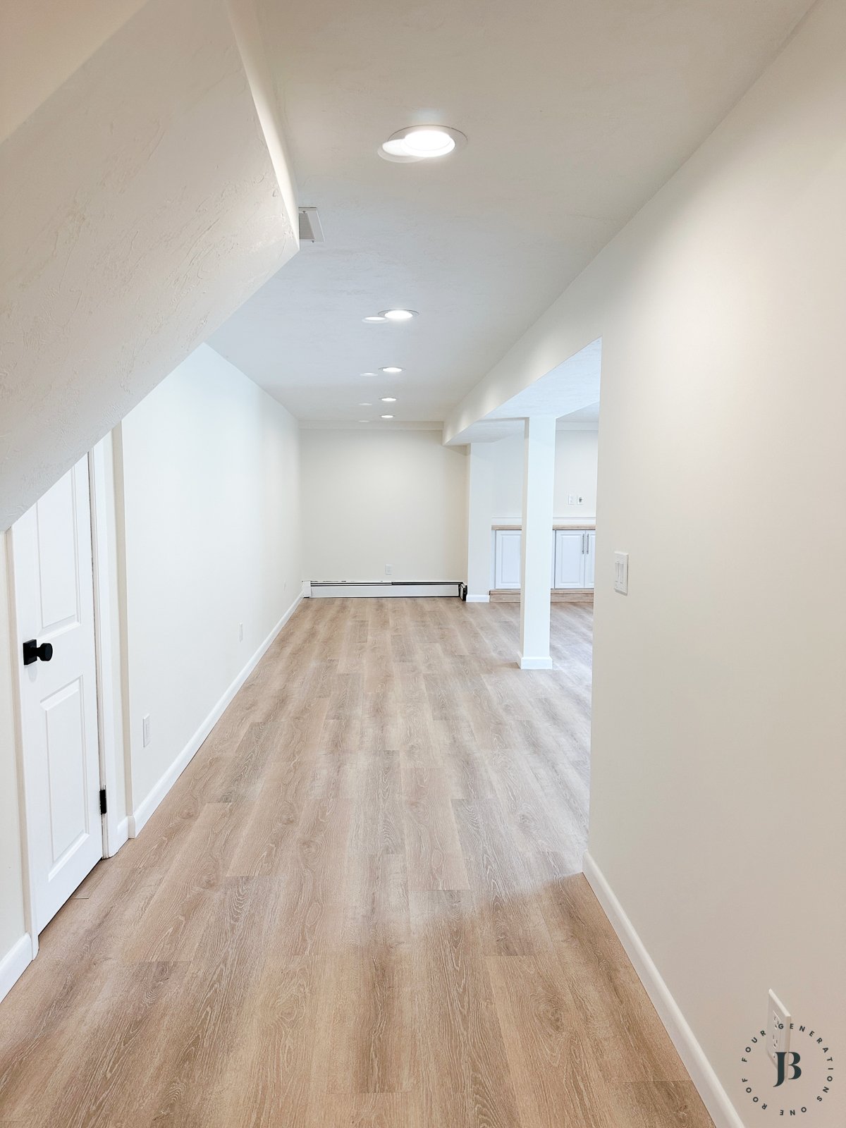 ranch house finished basement makeover 