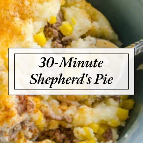 Classic 30-Minute Shepherd's Pie with Corn