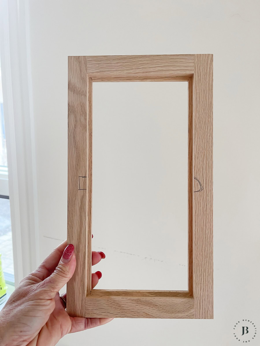outer trim frame piece of wood floor vent cover