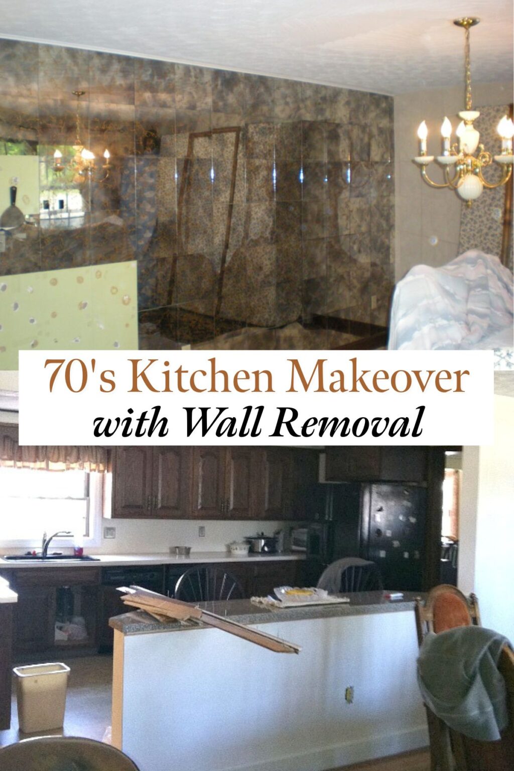 Complete 1970s Kitchen Remodel Before and After
