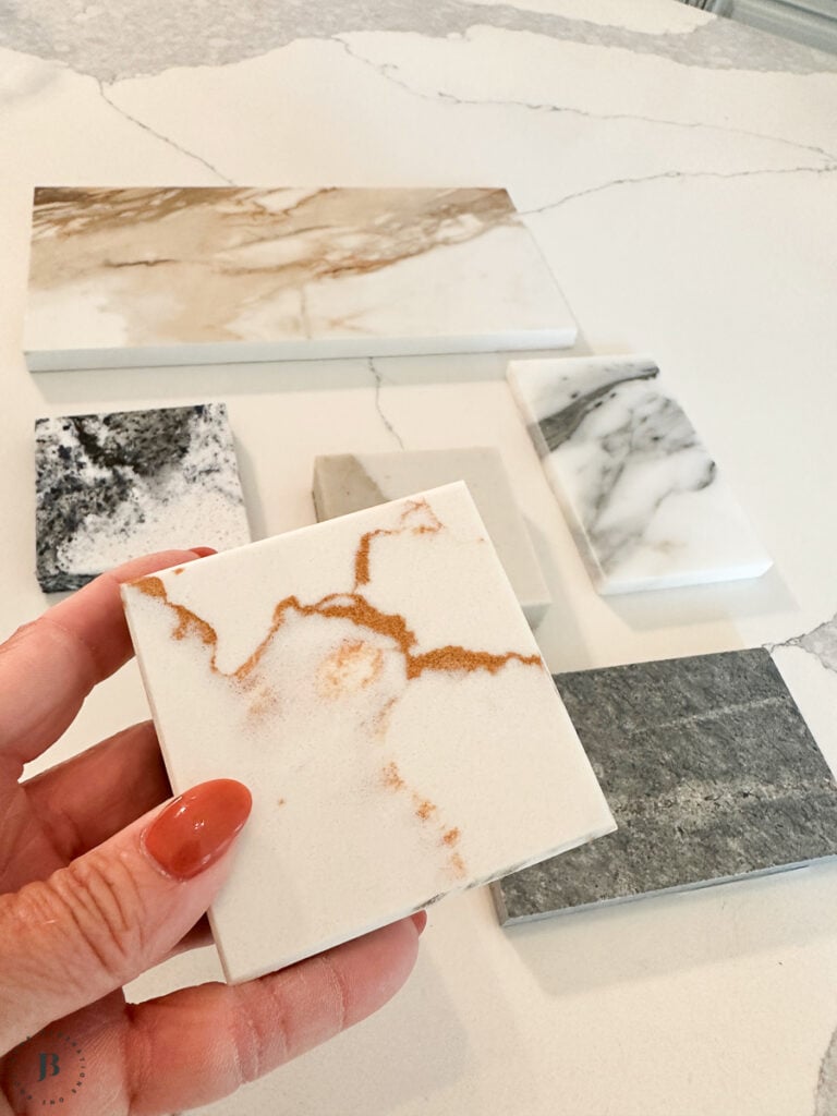 Design Shop countertop quartz sample