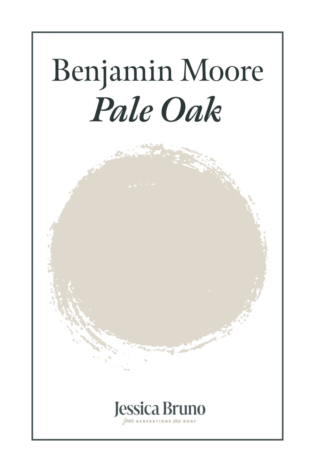 benjamin moore pale oak color swatch