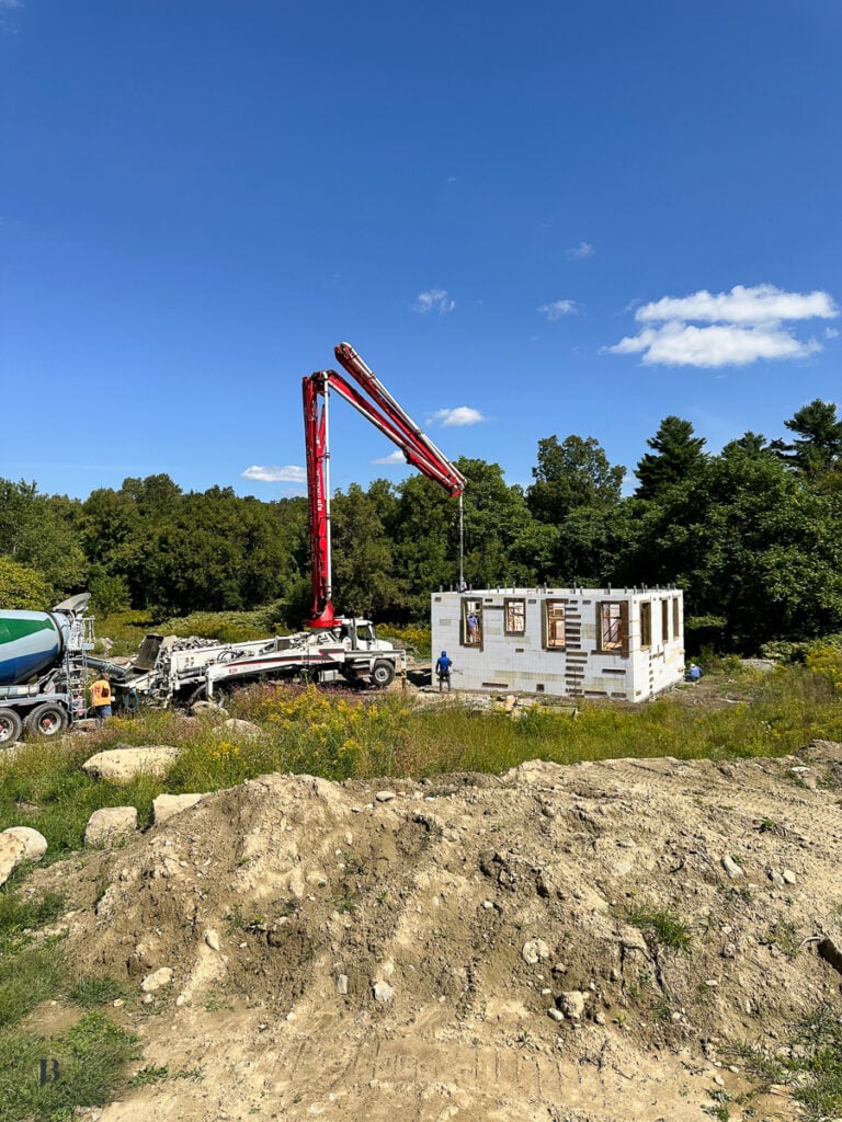 massachusetts ADU new construction build with ICF blocks