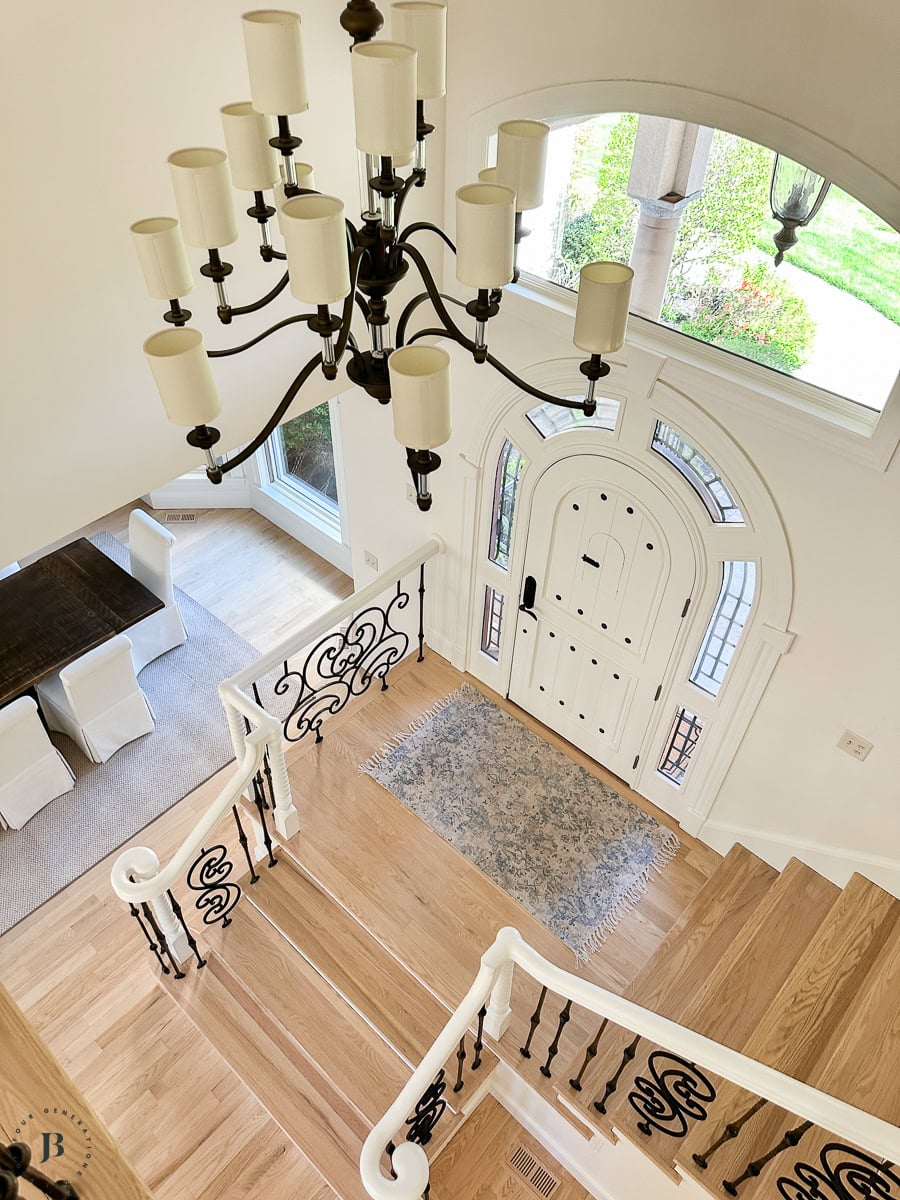 how to paint wood trim white