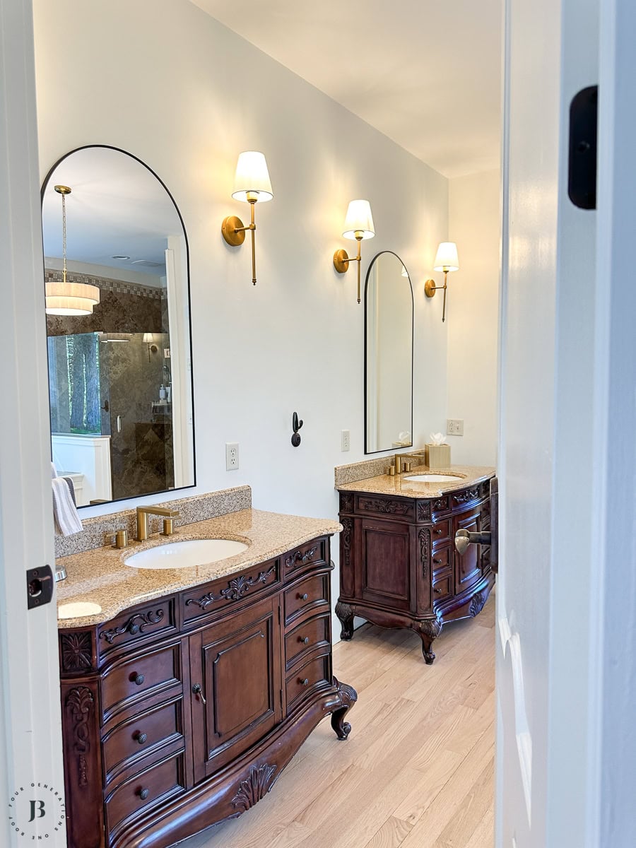 multigenerational house for sale modern mediterranean master bathroom
