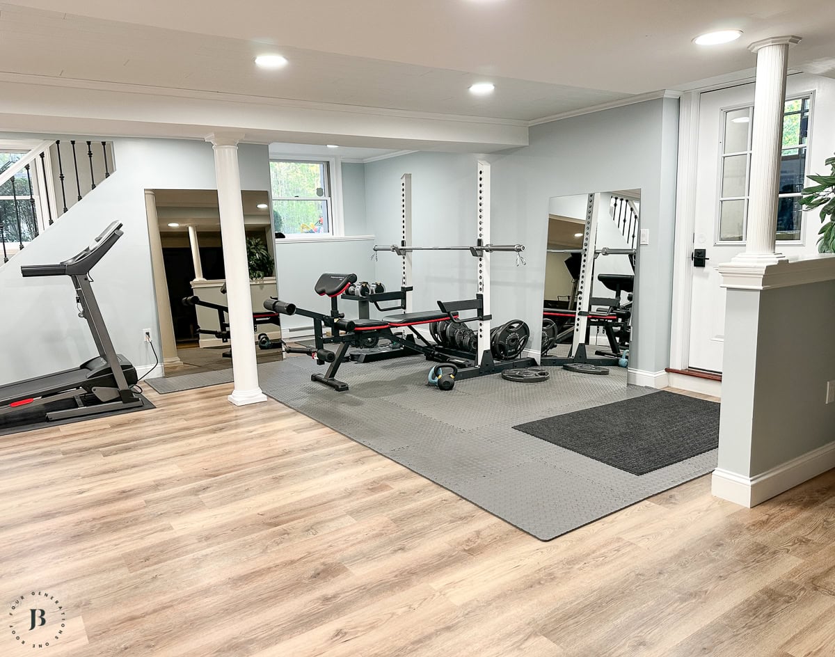 multigenerational house for sale modern mediterranean gym