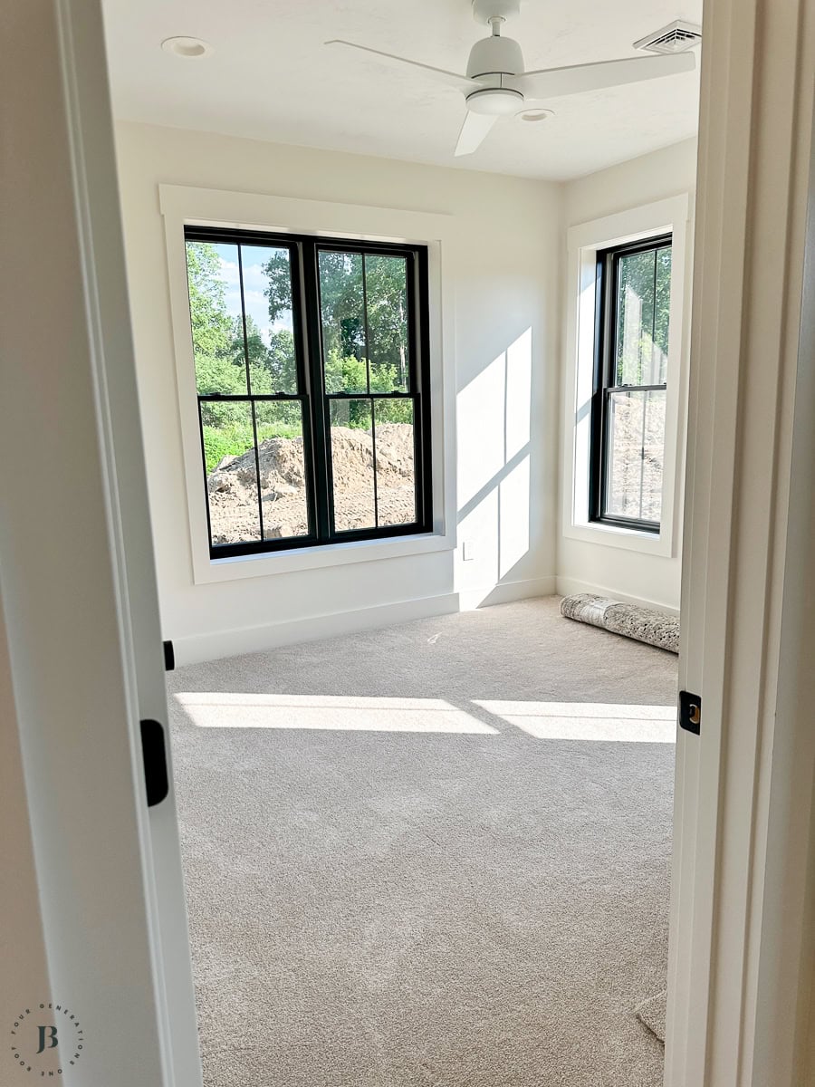 Finished 900 sq ft multigenerational ADU, real small ADU floor plan ideas with queen bedroom