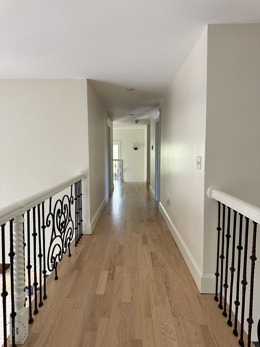 refinish vs replace red oak flooring cost comparison hallway